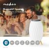 DIFFUSORE AMPLIFICATO NEDIS SPBT35805WT CON MOODLIGHT, RGB, IPX5BLUETOOTH 5.0 FINO A 6 ORE 60W